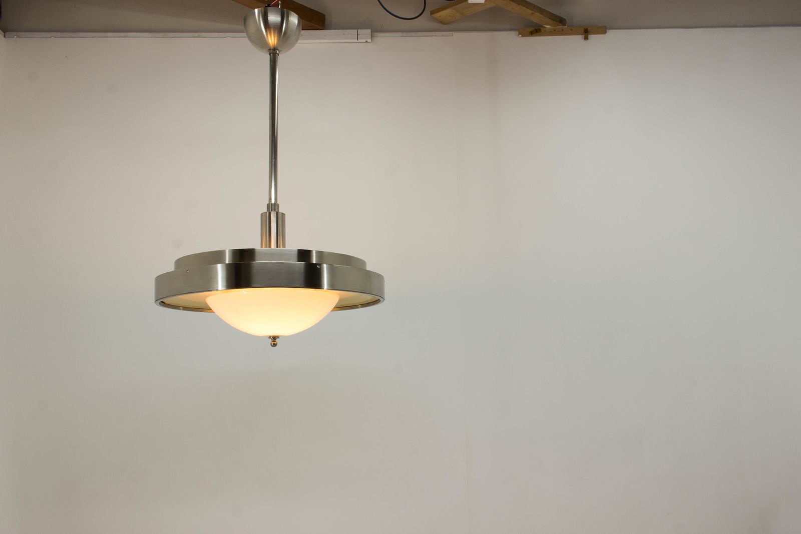 photo buy Ultra Rare Large Bauhaus Chandelier By Franta Anyz, 1930s