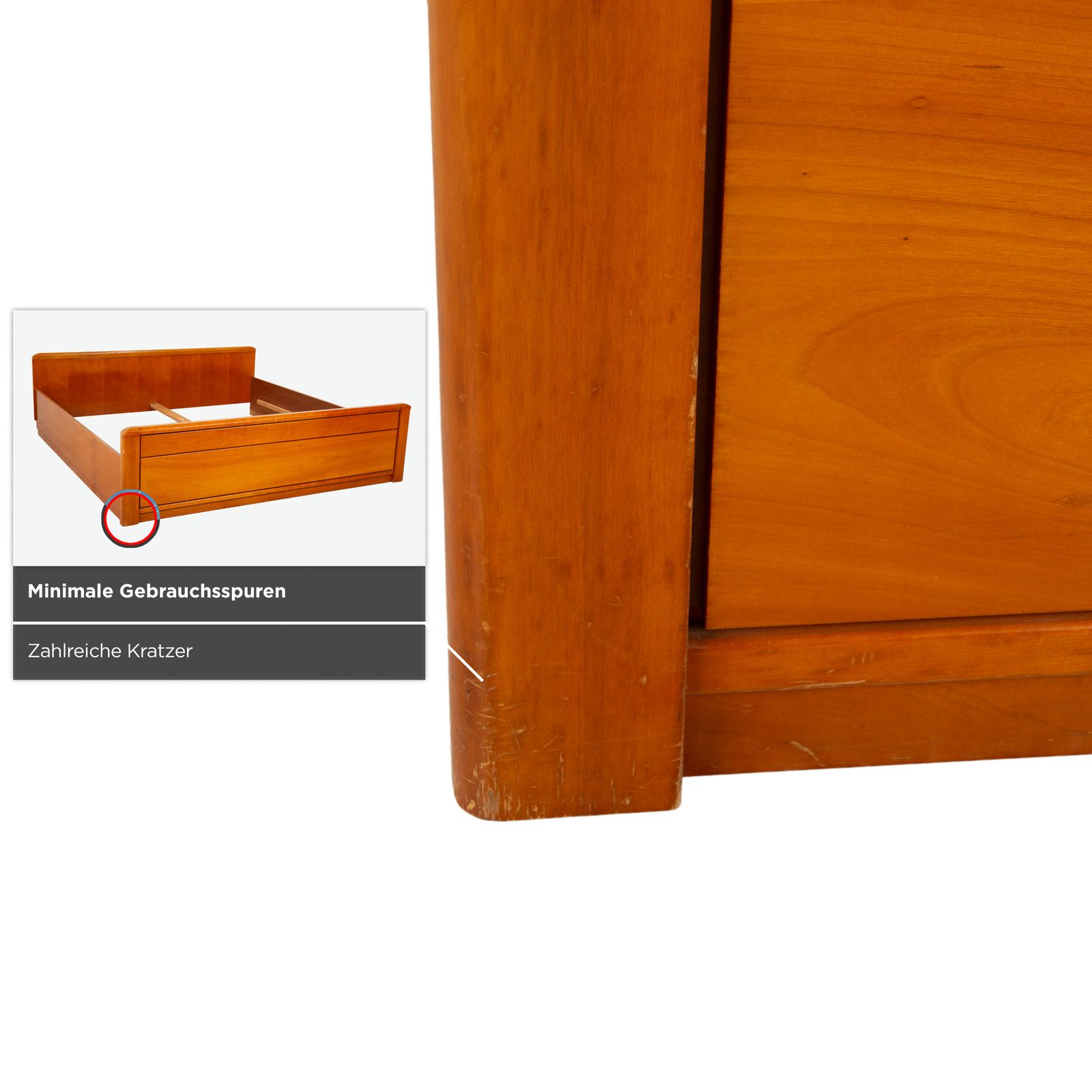 Hülsta Houten Bed, Bruin, 200x200 photo for sale