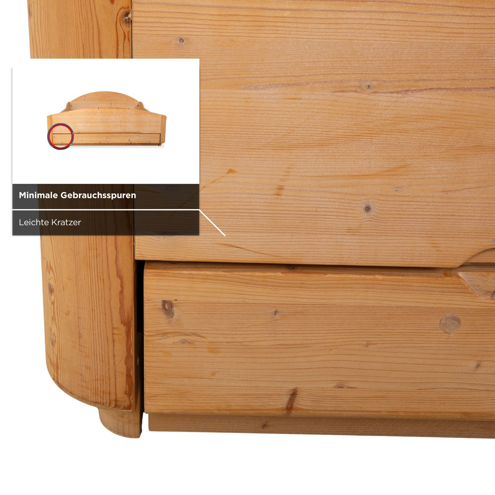 Lit Team7 en bois brun 180x200, fonction manuelle photo buy