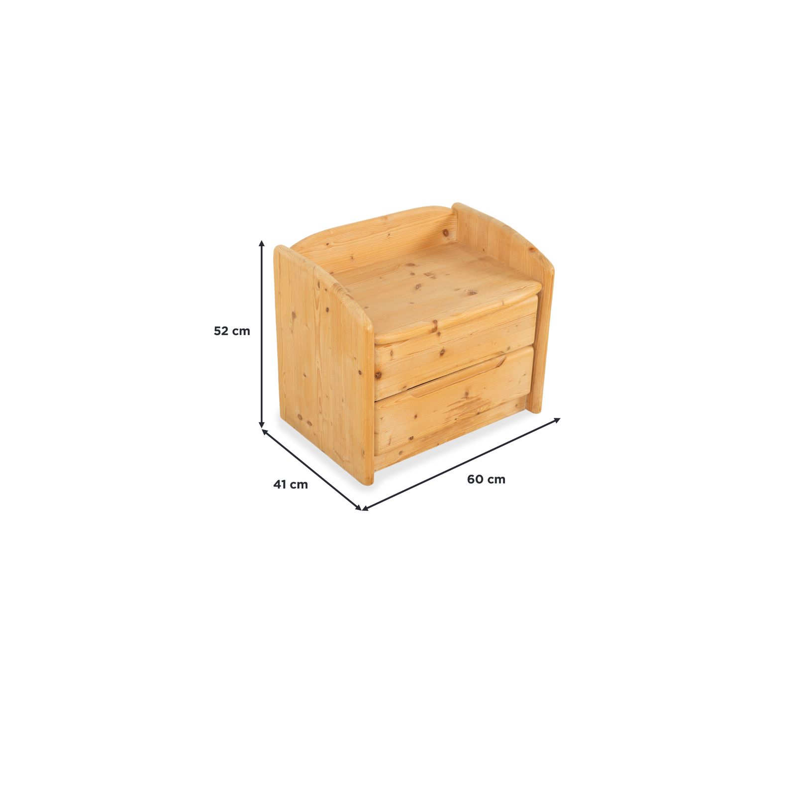 Table de chevet Team7 en bois brun photo furniture
