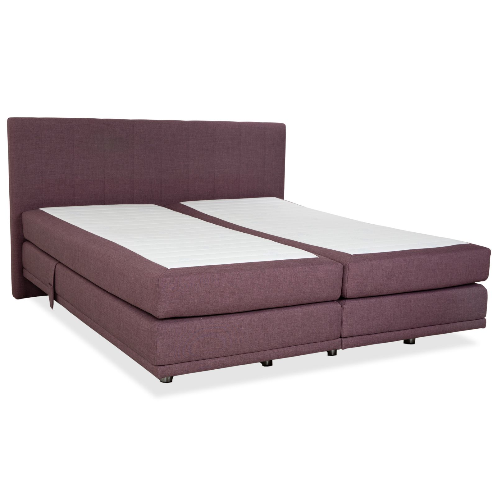 Lit Musterring en tissu violet rosé à réglage électrique