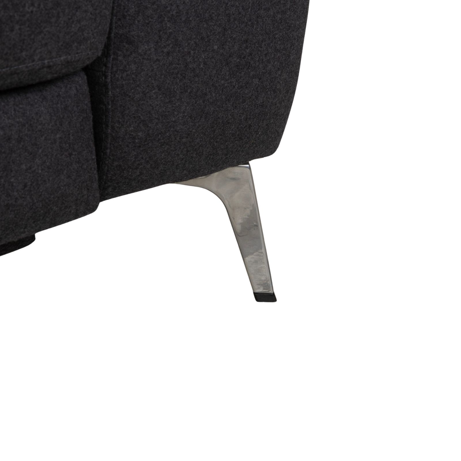 Canapé 2 places BoConcept Pravo en tissu gris foncé, avec fonction électrique photo vintage