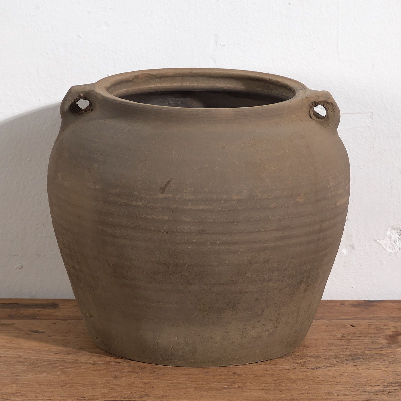 Antique Wabi Sabi Style Vase With Handles (C.1900) photo furniture