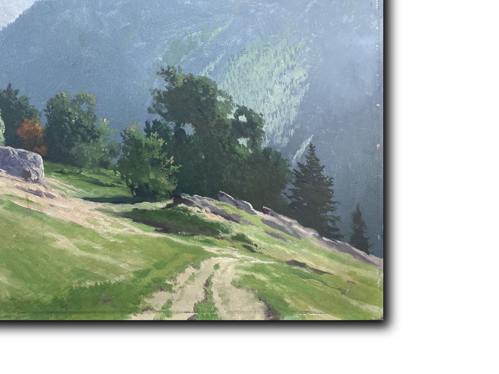 View Of The Catinaccio – Rosengarten, Fritz Rotter photo vintage
