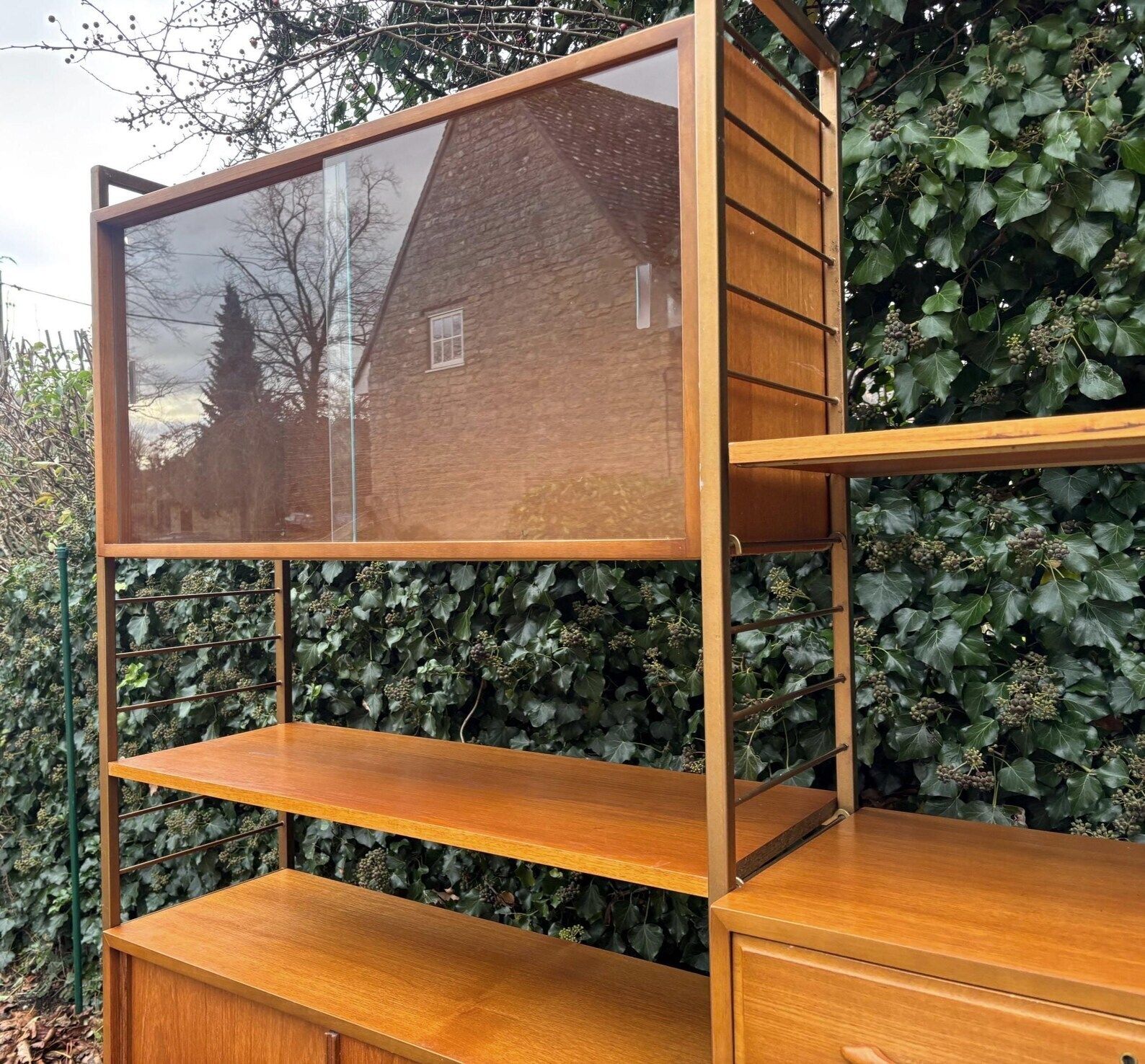photo for sale Mid Century Ladderax Modular Shelving Unit By Staples