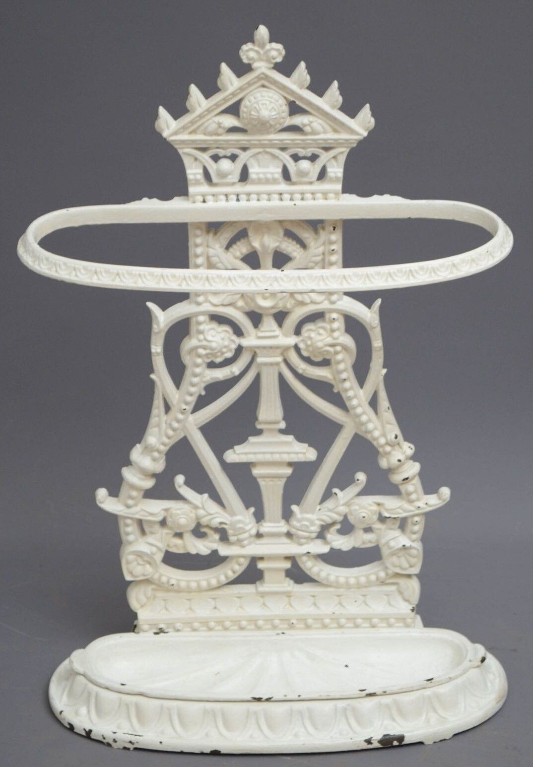 A Victorian Period Cast Iron Umbrella Stand / Walking Stick Stand