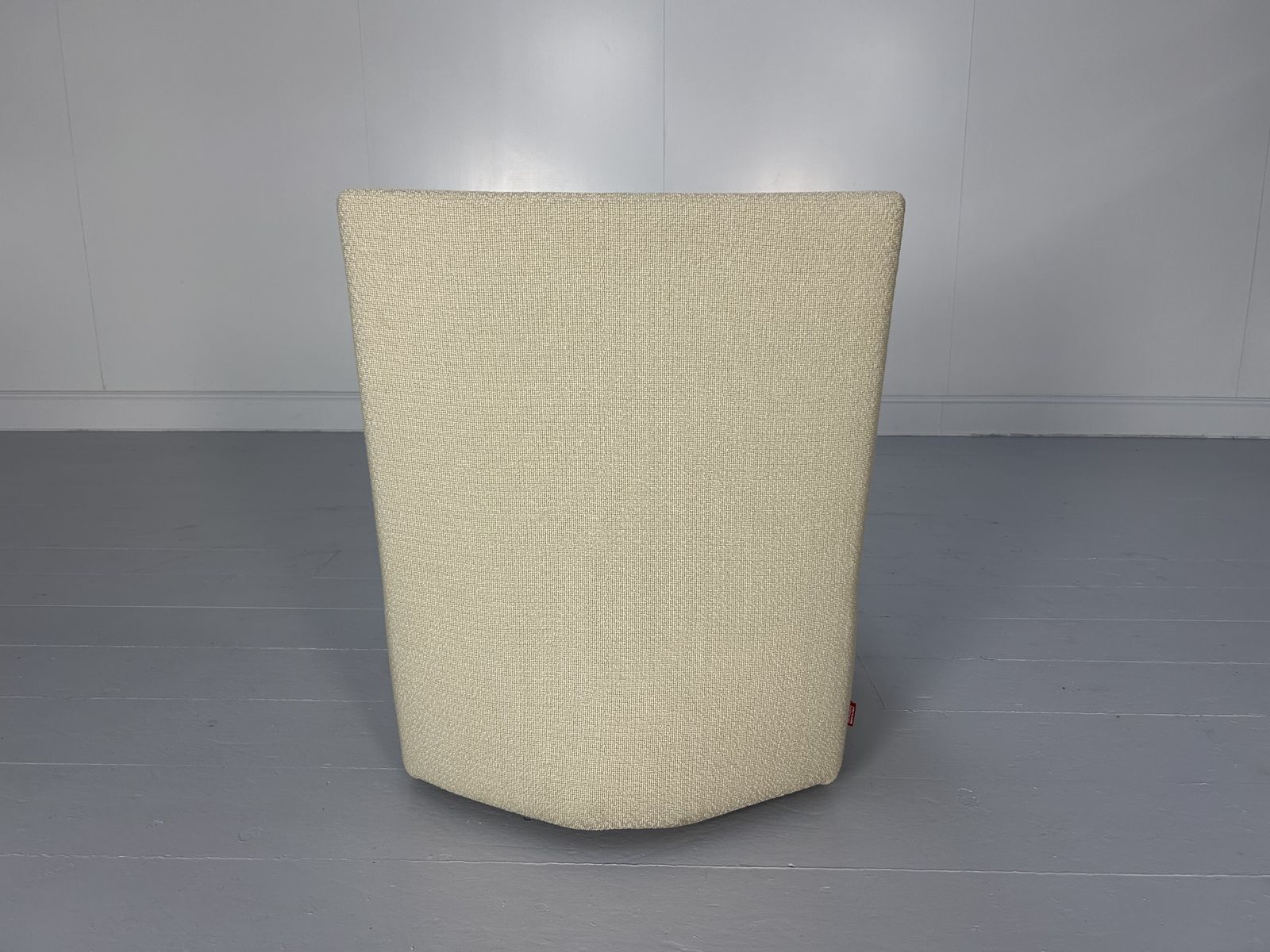 Pair Of Baleri Italia "Caprichair" Lounge Armchairs In Neutral Boucle photo buy
