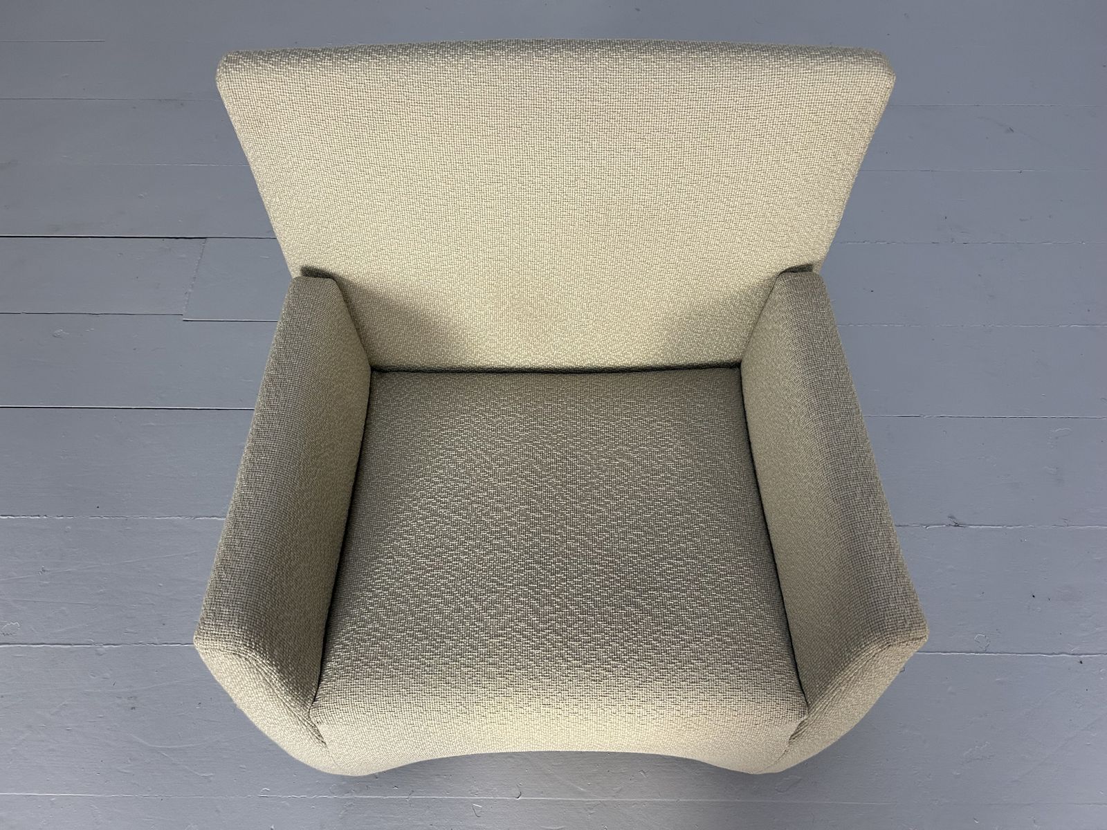 Furniture Pair Of Baleri Italia "Caprichair" Lounge Armchairs In Neutral Boucle photo