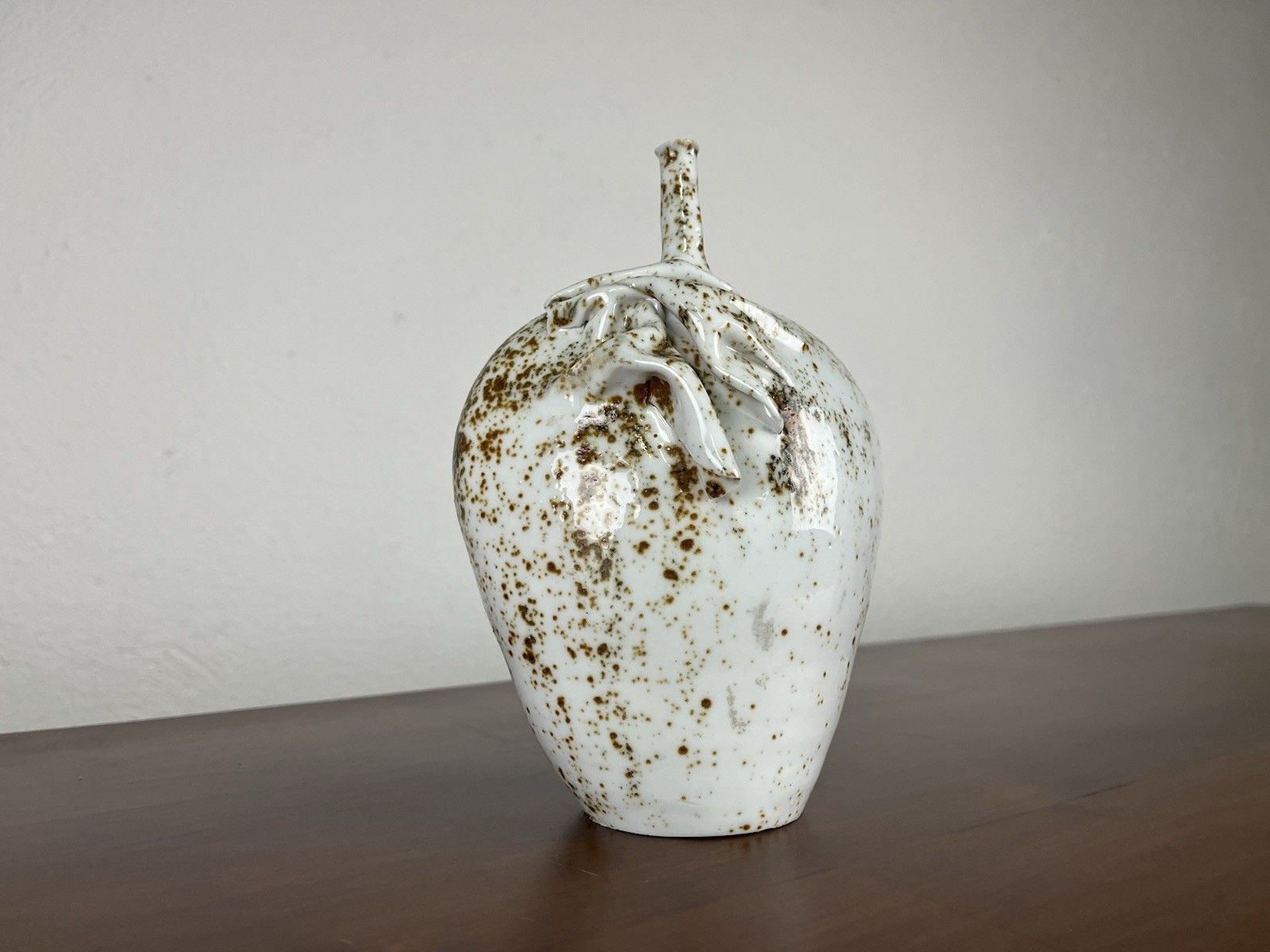 Vintage Design 70’s Onion Ceramic Monoflower Vase photo furniture