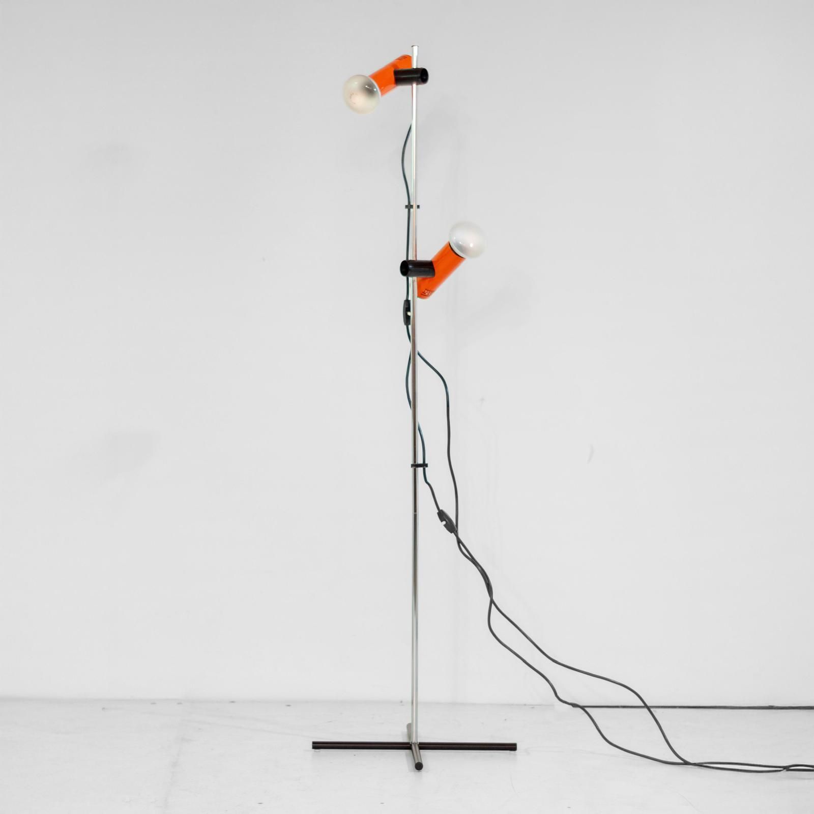 Space Age Metal Floor Lamp, Targetti Sankey, Italy 1970s photo furniture
