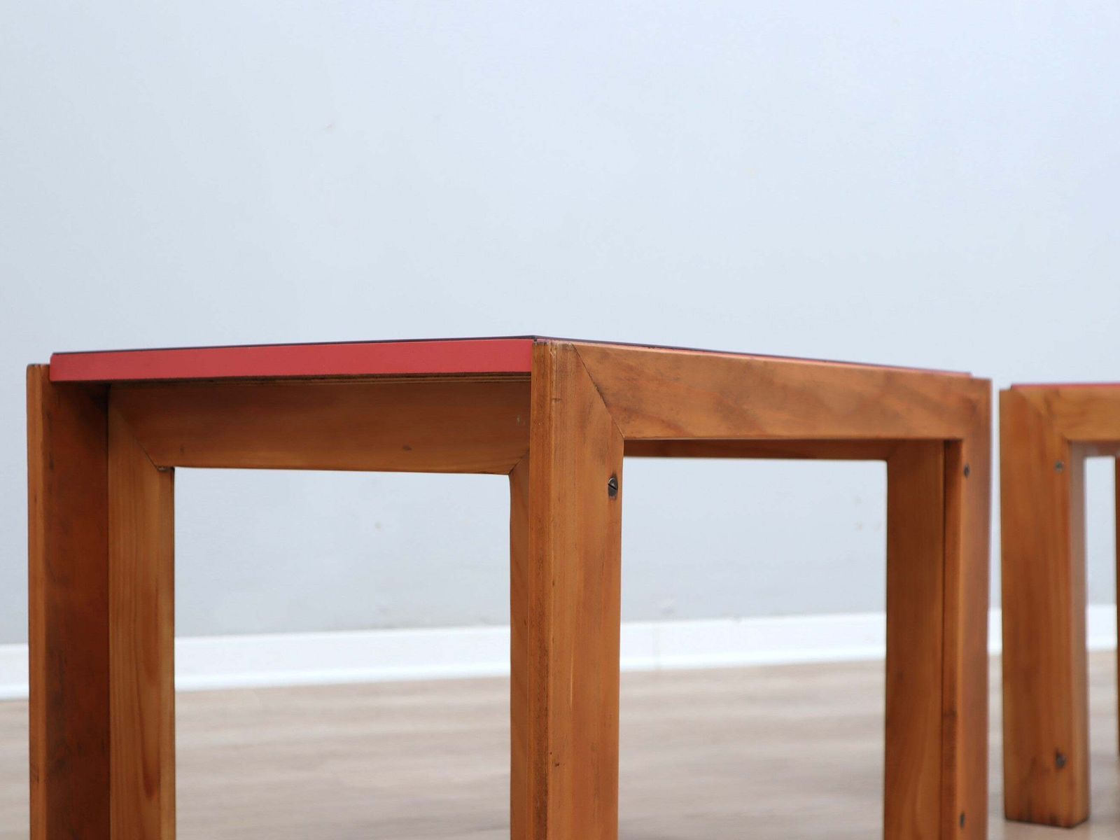 Afra & Tobia Scarpa Mod. 778 Coffee Tables For Cassina 1970s photo vintage