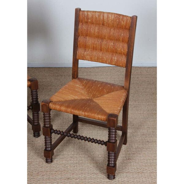 Pair Of Chairs In The Taste Of Charles Dudouyt, 1950 photo furniture