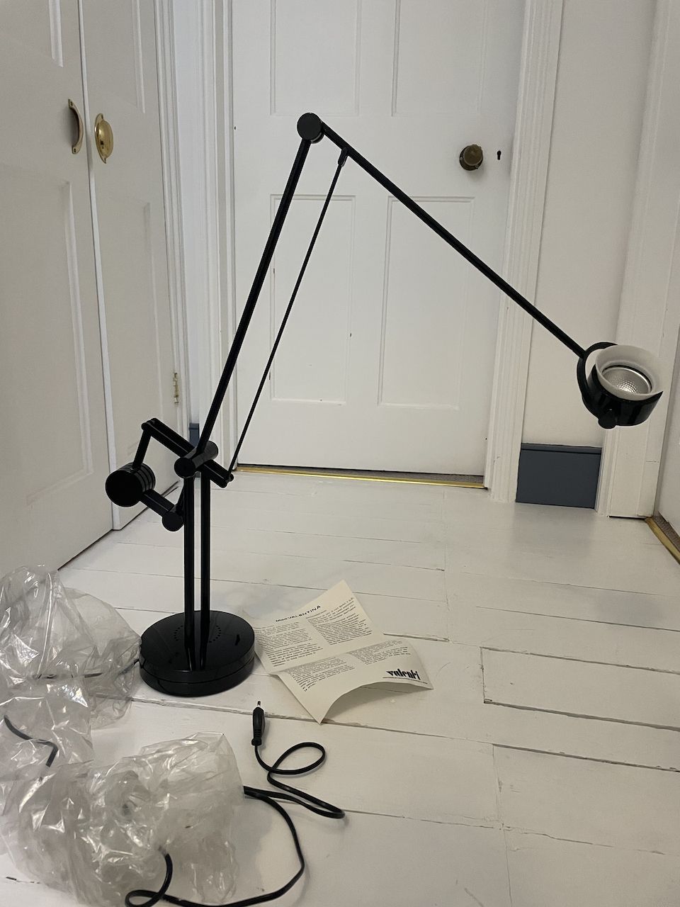 Valentina Desk Lamp By De Pas, D'urbino & Lomazzi For Valenti Luce, 1980s photo furniture