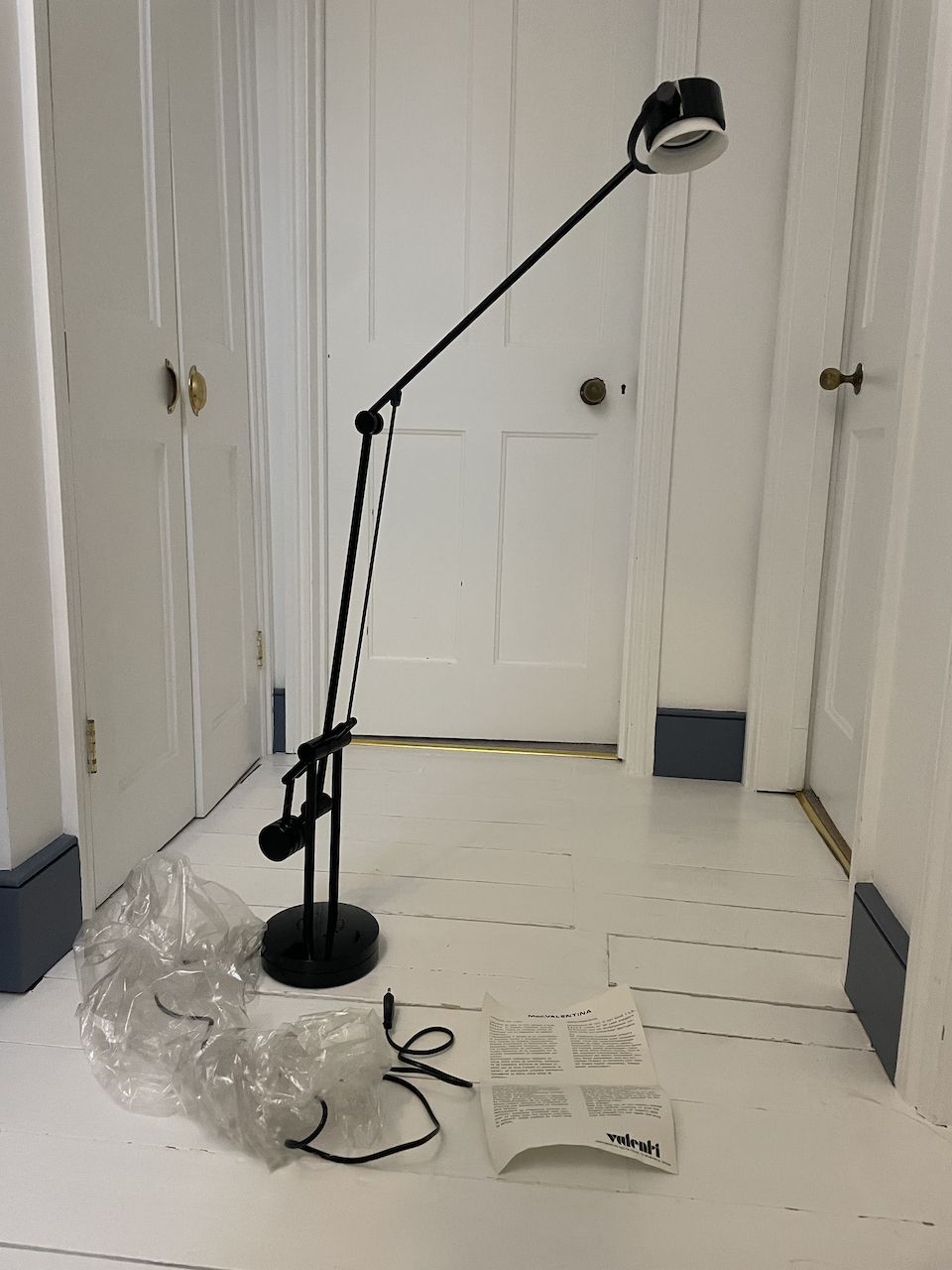 Valentina Desk Lamp By De Pas, D'urbino & Lomazzi For Valenti Luce, 1980s photo for sale