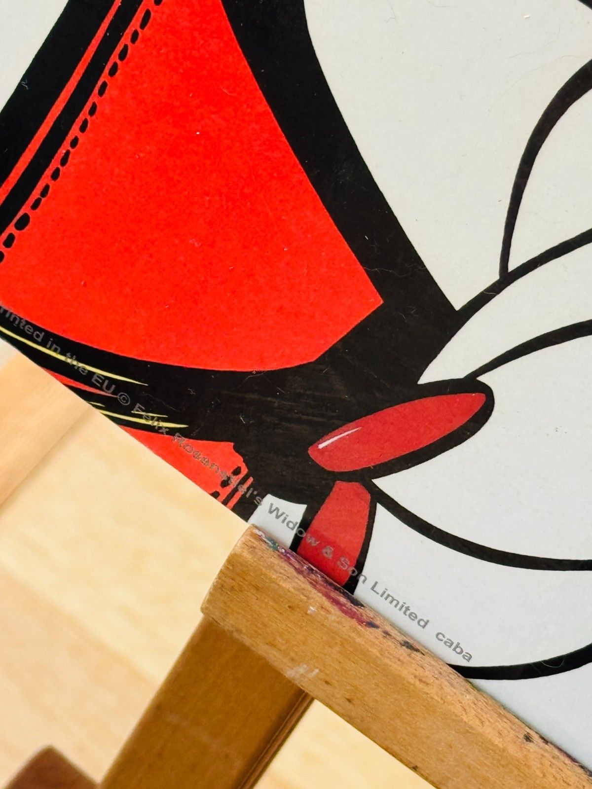 Vintage Ikea Pop Art Prints On Board Deborah Azzopardi 1999 Ssshhh! & Slamm! A/F photo buy