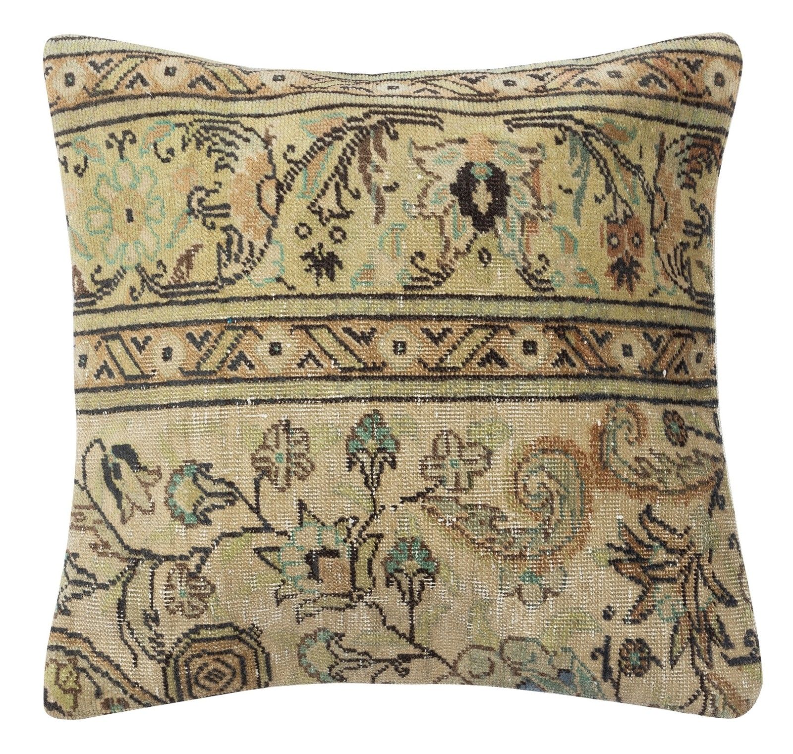 19"X19" Set Of 2 Turkish Rug Pillowcases. Cushion Covers. Vintage Toss Pillows photo furniture