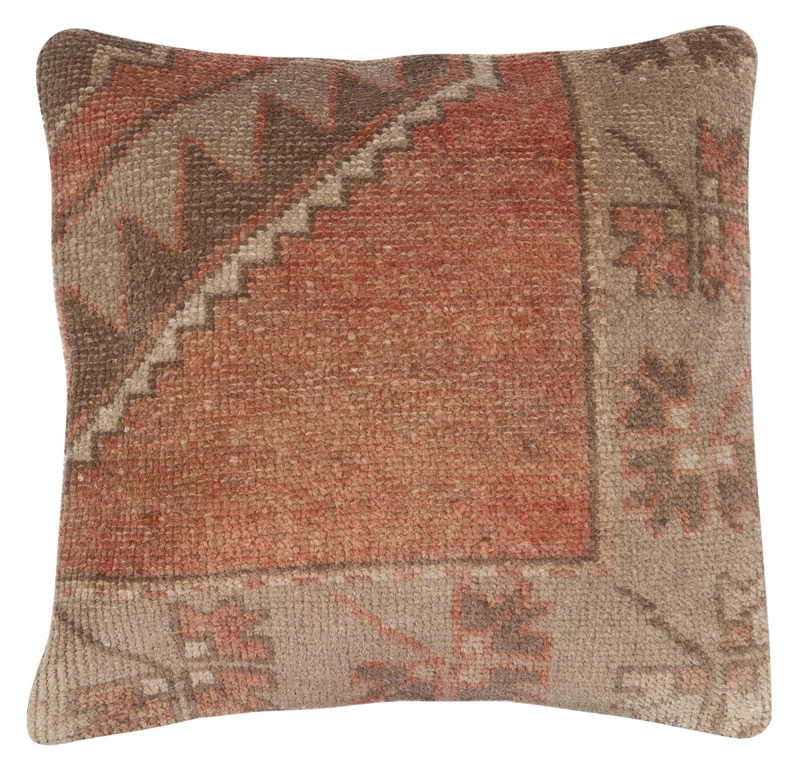 19"X19" Set Of 2 Handmade Rug Cushion Covers. A Pair Of Lace Pillow Covers photo furniture