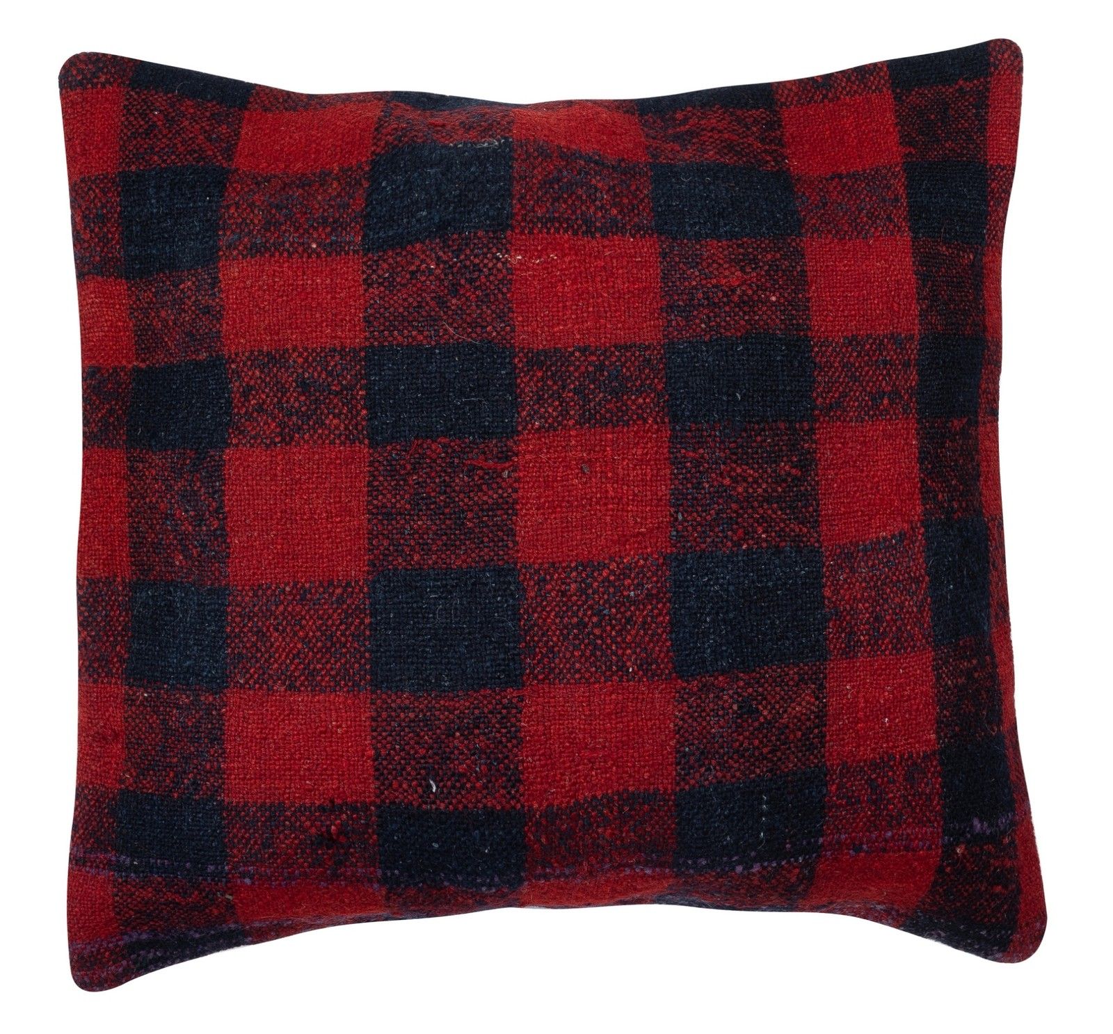 20"X20" Set Of 2 Hand Woven Kilim Cushion Covers. A Pair Of Lace Pillow Covers photo for sale