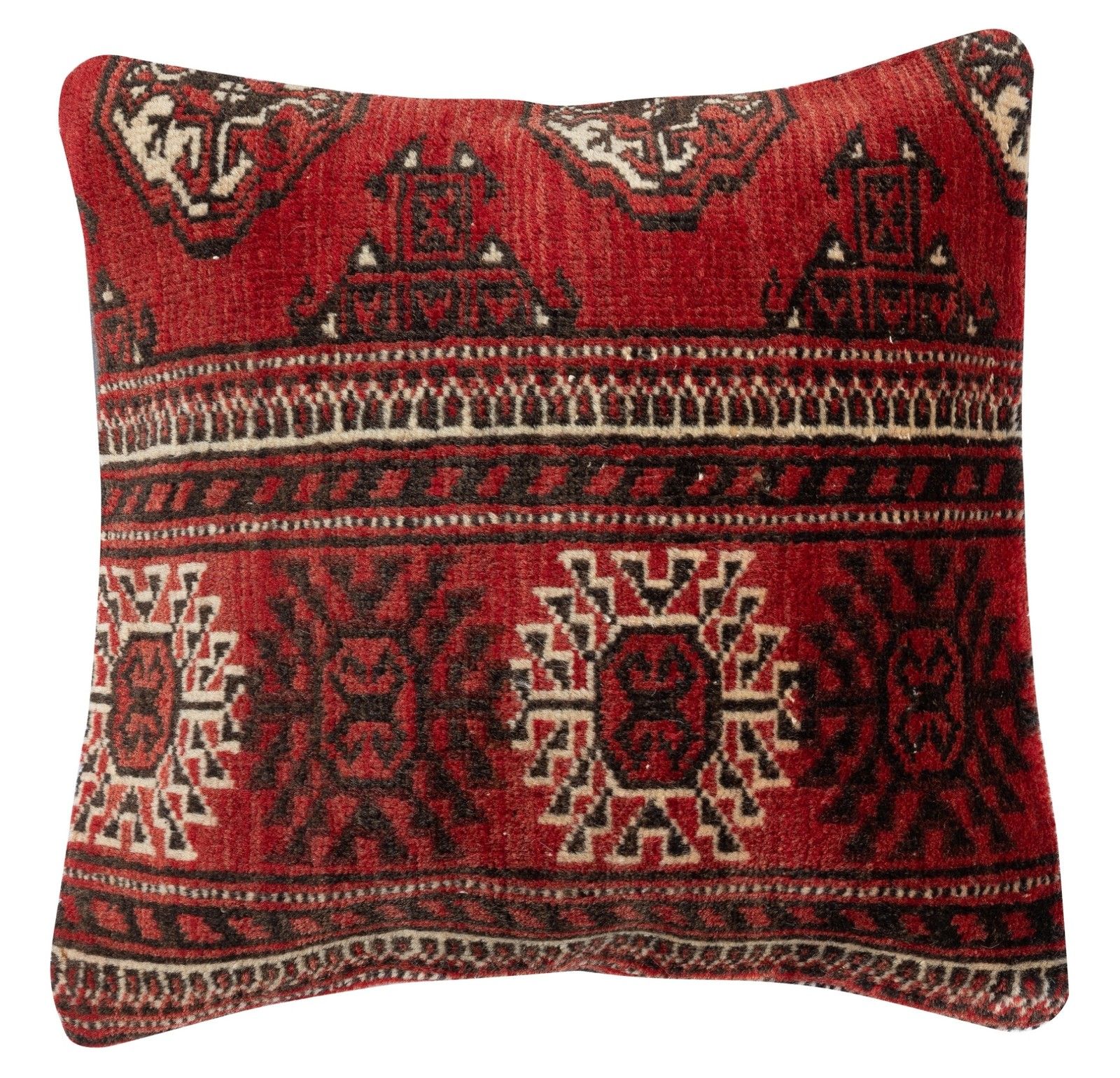 20"X20" Set Of 2 Traditional Wool Cushion Covers. Vintage Throw Pillows photo for sale