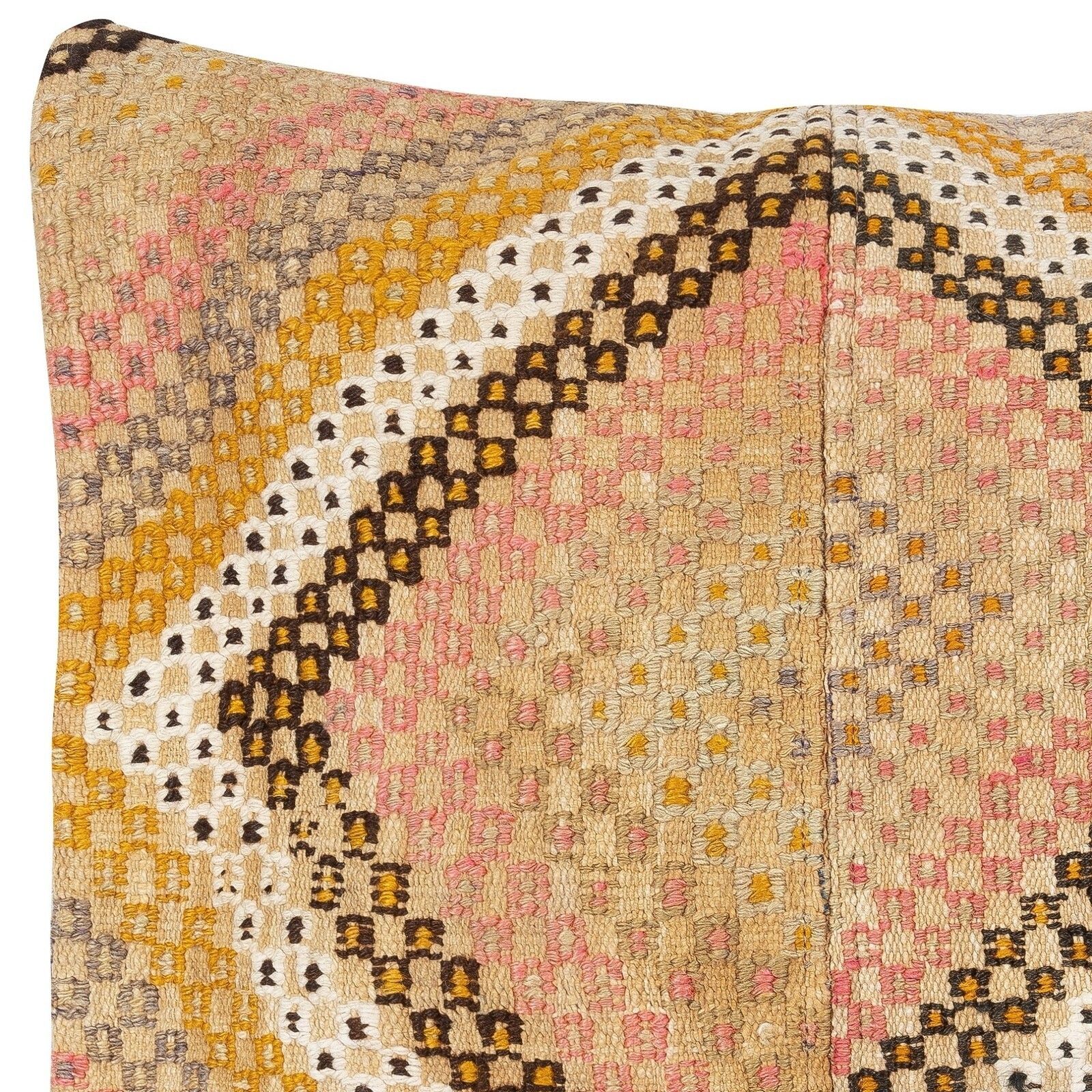 20"X20" Vintage Turkish Kilim Pillow Cover. Accent Cushion Cover. Throw Pillow photo for sale