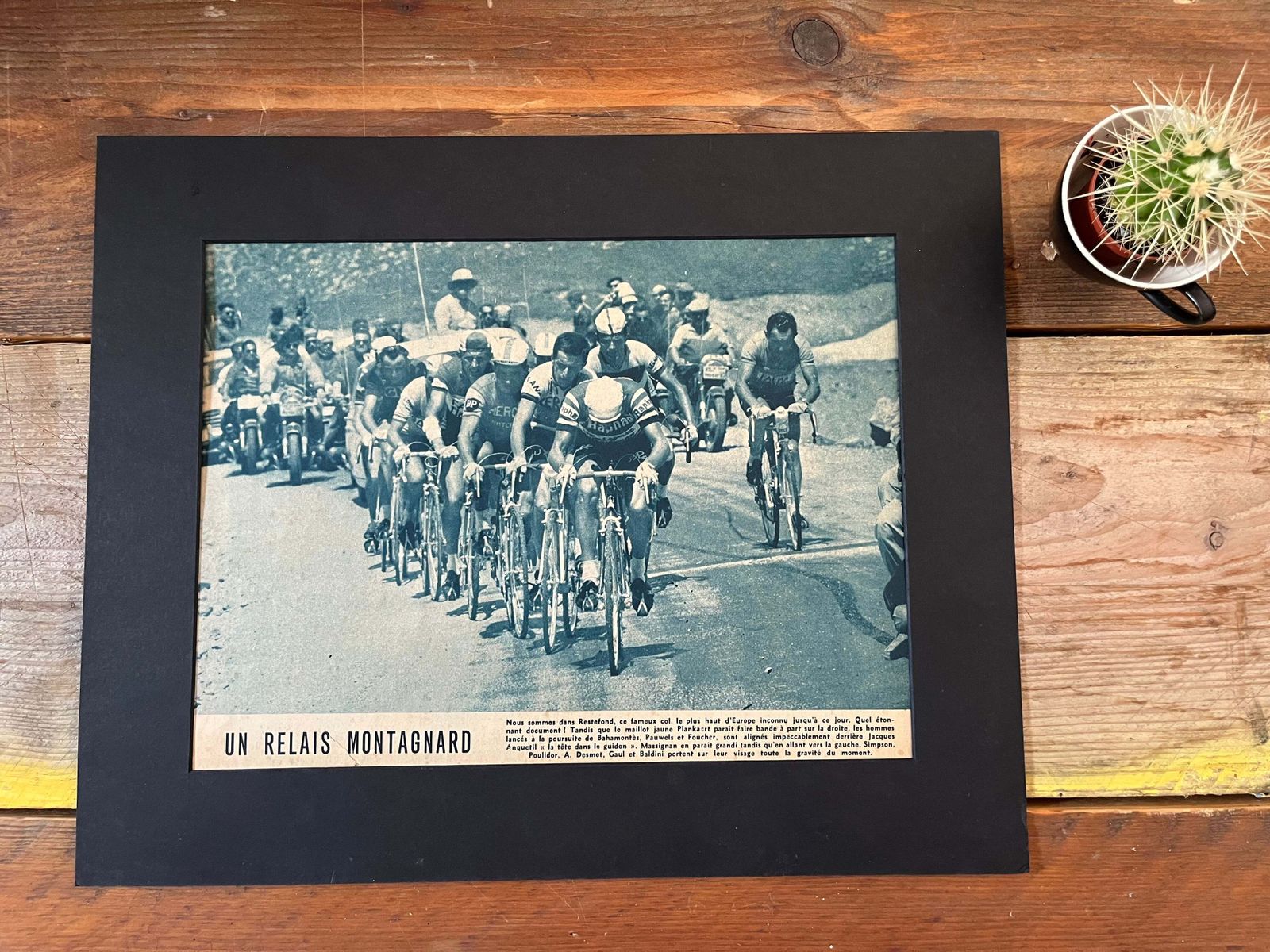 Tour De France Jacques Anquetil Tom Simpson Raymond Poulidor C1963 Poster
