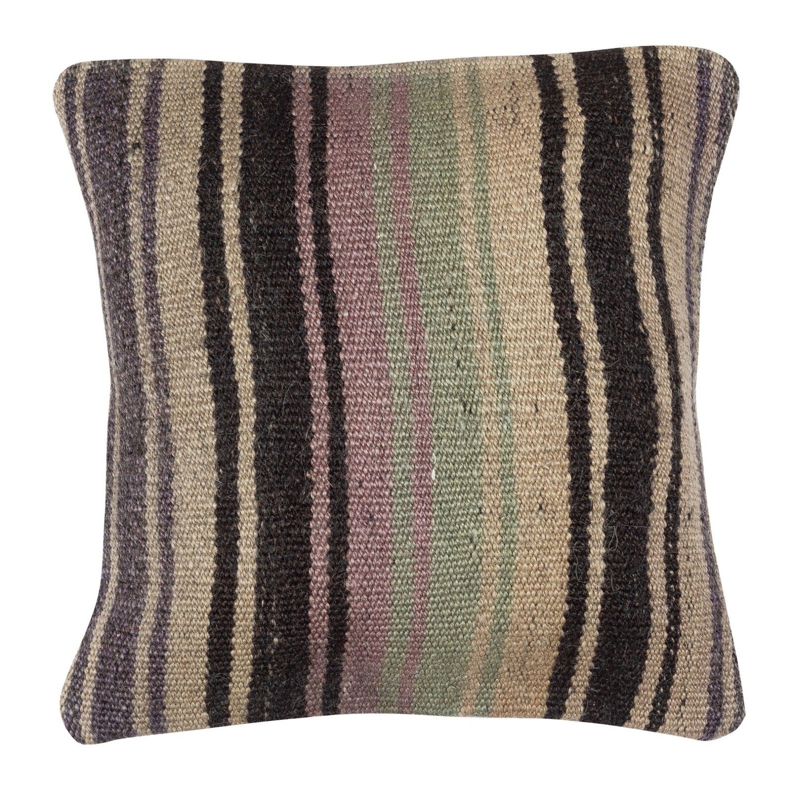 16"X16" Set Of 2 Hand Woven Kilim Cushion Covers. A Pair Of Lace Pillow Covers photo furniture