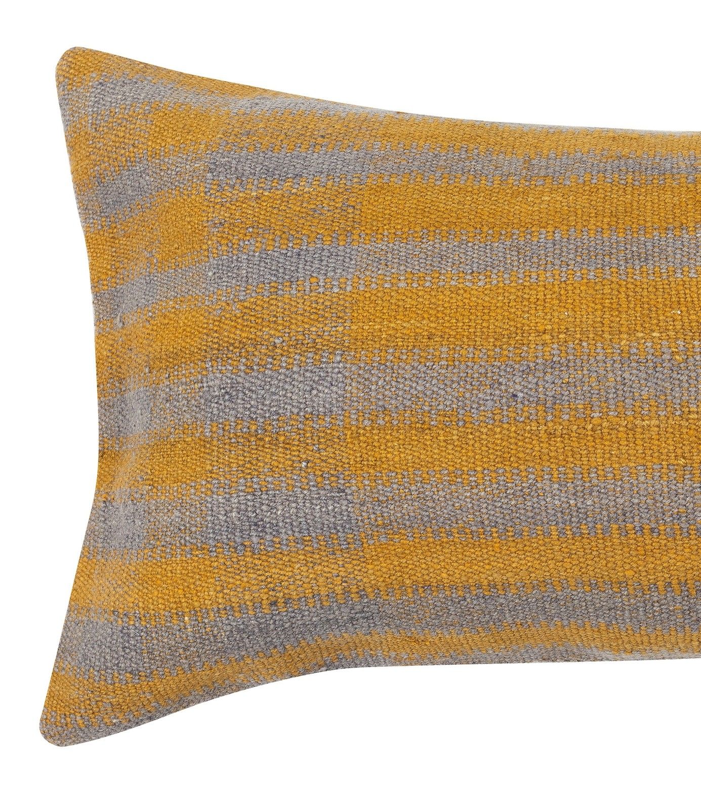 16"X28" Vintage Kilim Cushion Cover. Handwoven Pillowcase. Lumbar Pillow Cover photo furniture