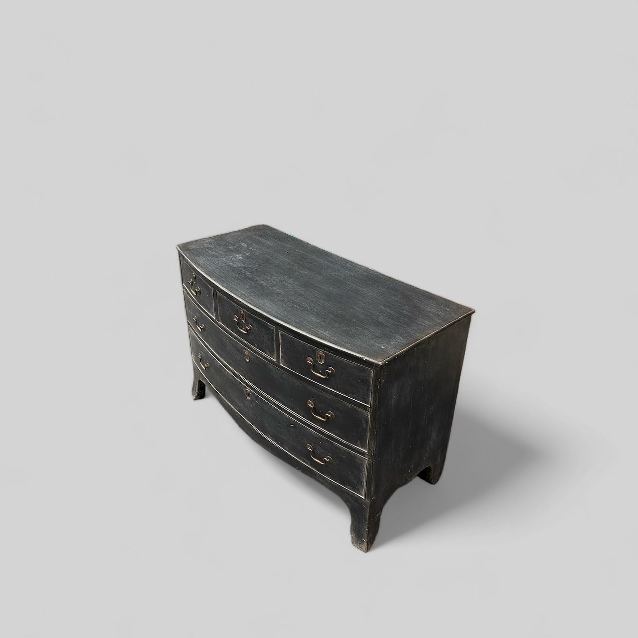 Georgian Five Drawer Chest Of Drawers In Later Paint photo furniture