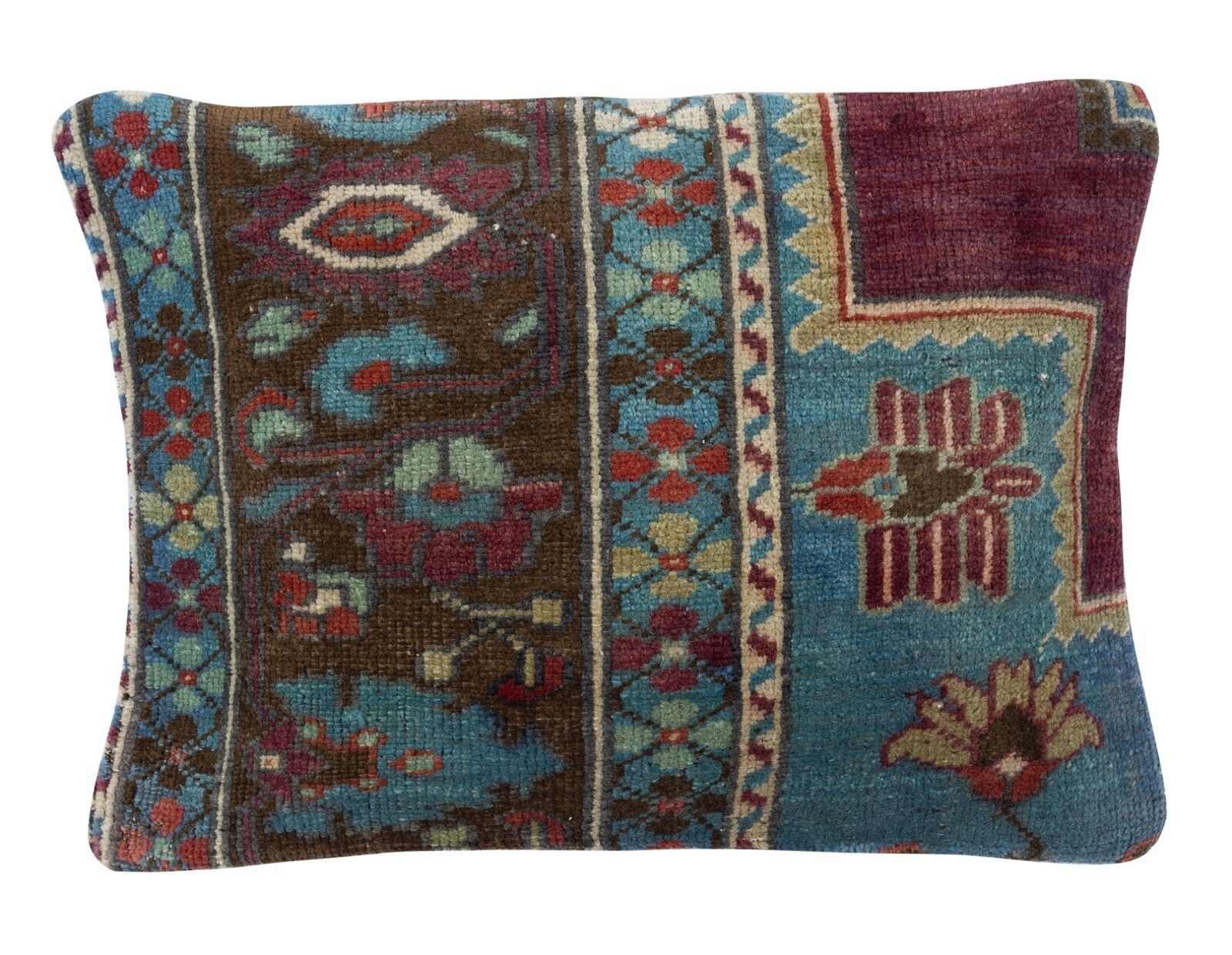 16"X24" Set Of 2   Vintage Toss Pillow Covers. Handmade Rug Cushion Covers photo furniture