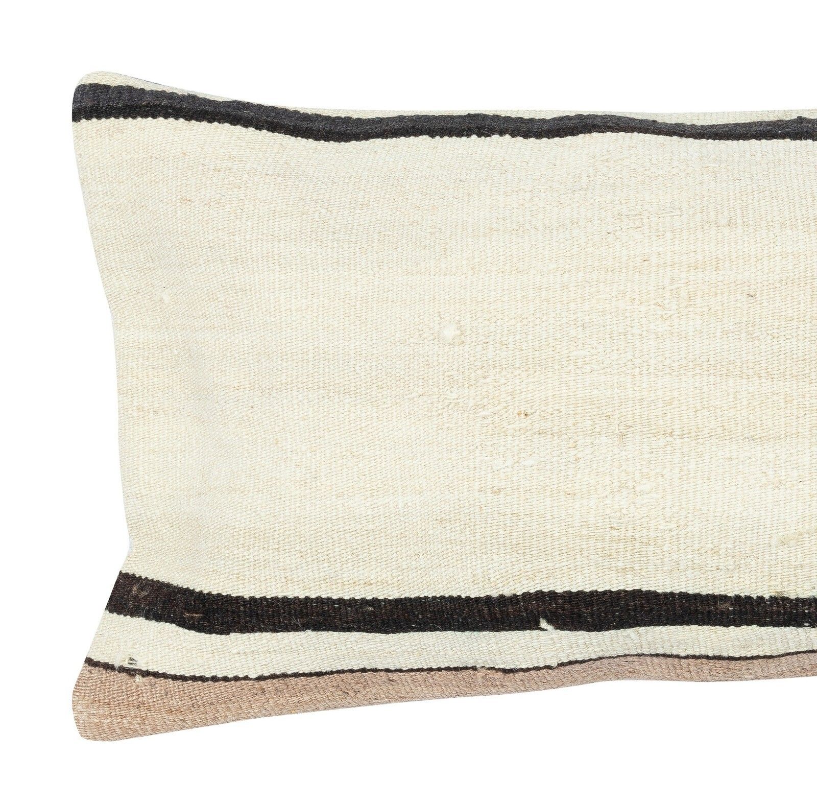 12"X28" Handwoven Turkish Kilim Cushion Cover. Throw Pillow. Lumbar Pillow Cover photo furniture