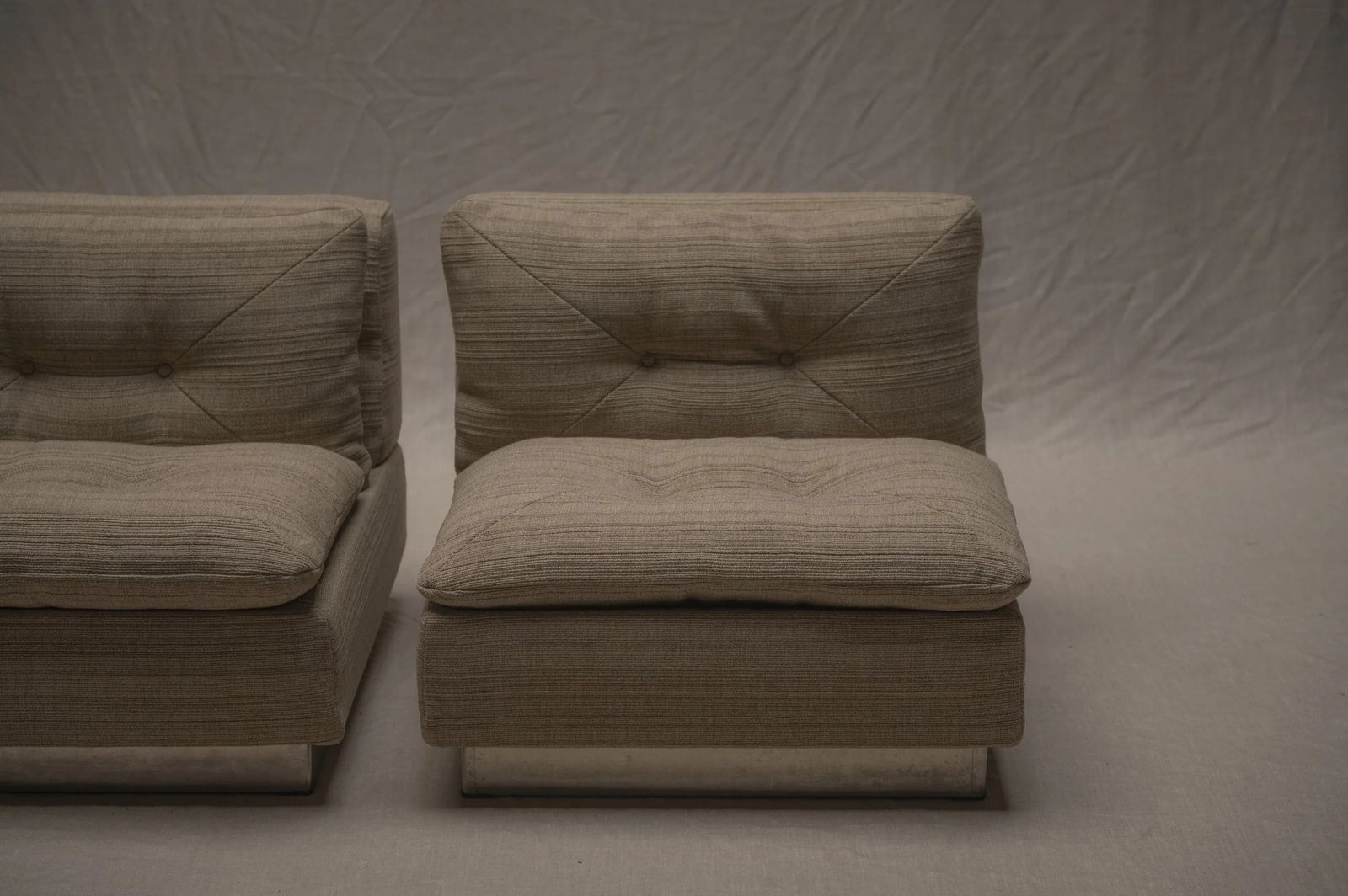 Space Age Easy Chairs By Saporiti Italia, 1970s photo vinterior