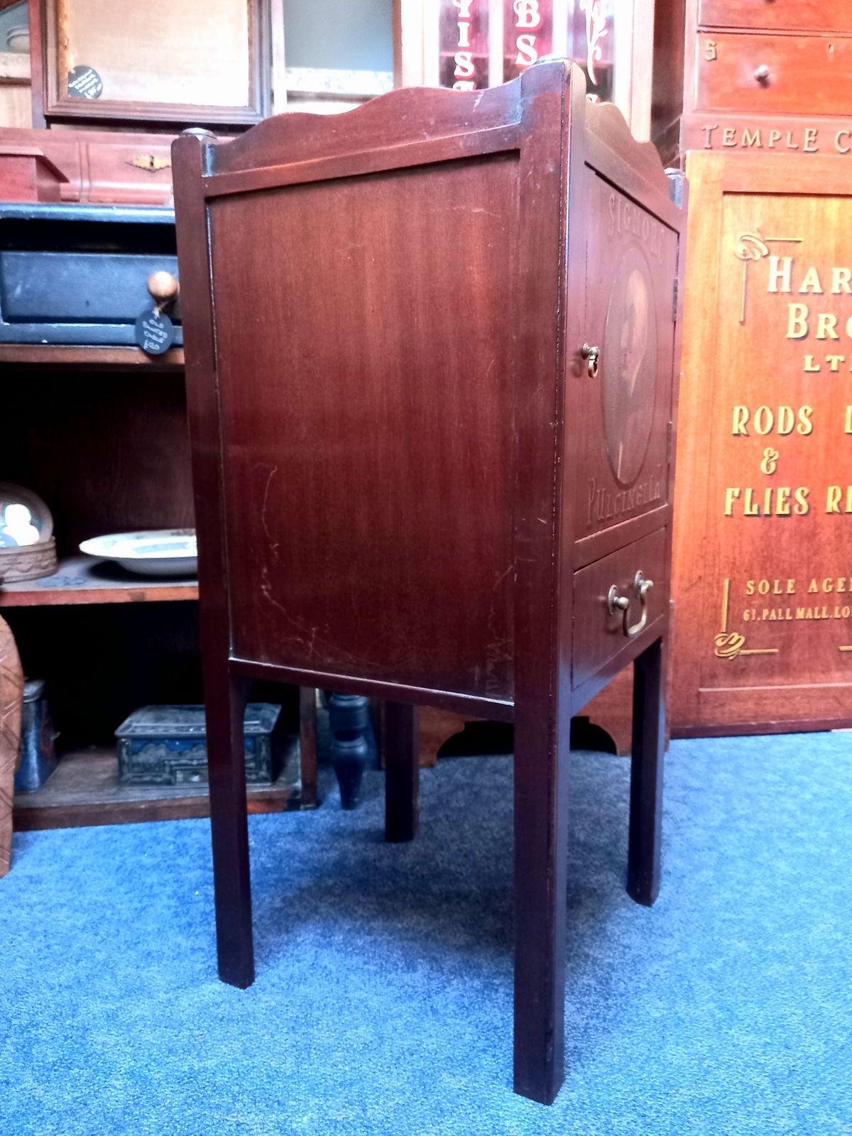 Antique 19th Century Cabinet / Nightstand photo for sale