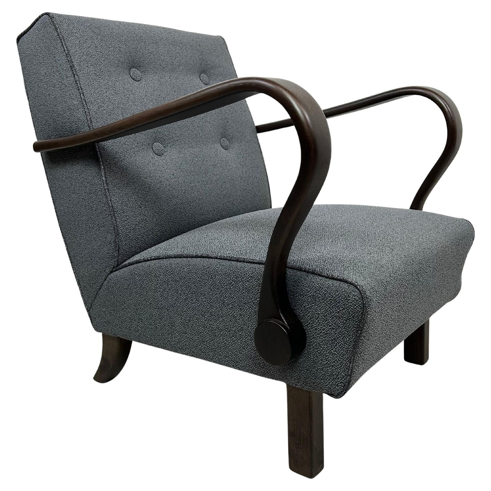Art Deco Amrchair H320 By J.Halabala For Up Závody