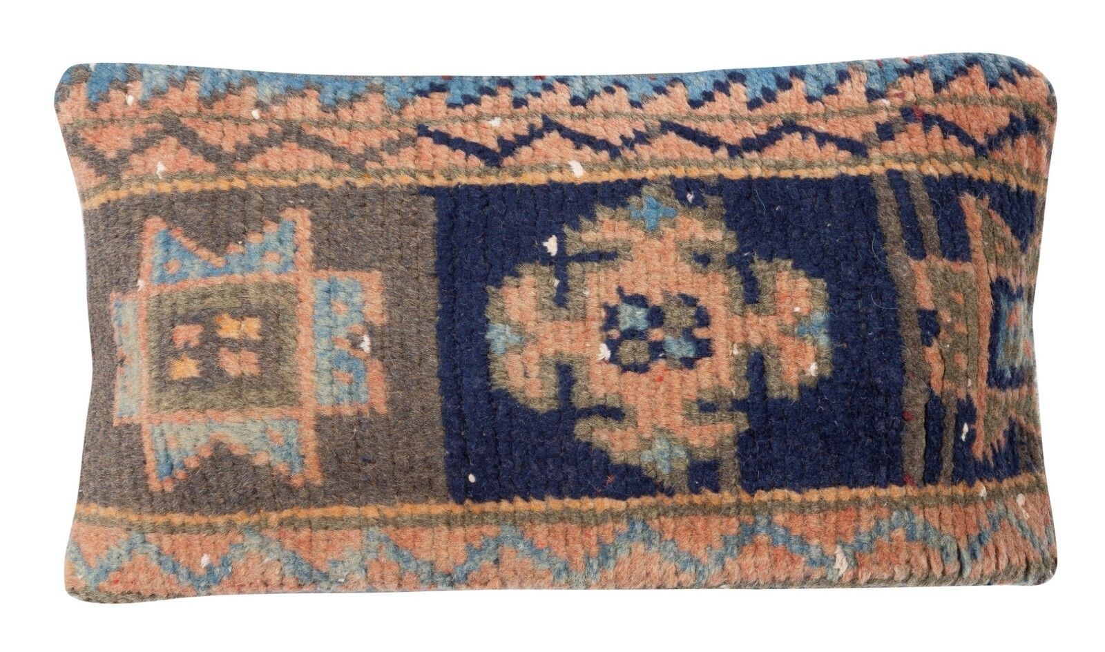 10"X20" Traditional Turkish Rug Pillow. Cushion Cover. Lumbar Pillow Cover