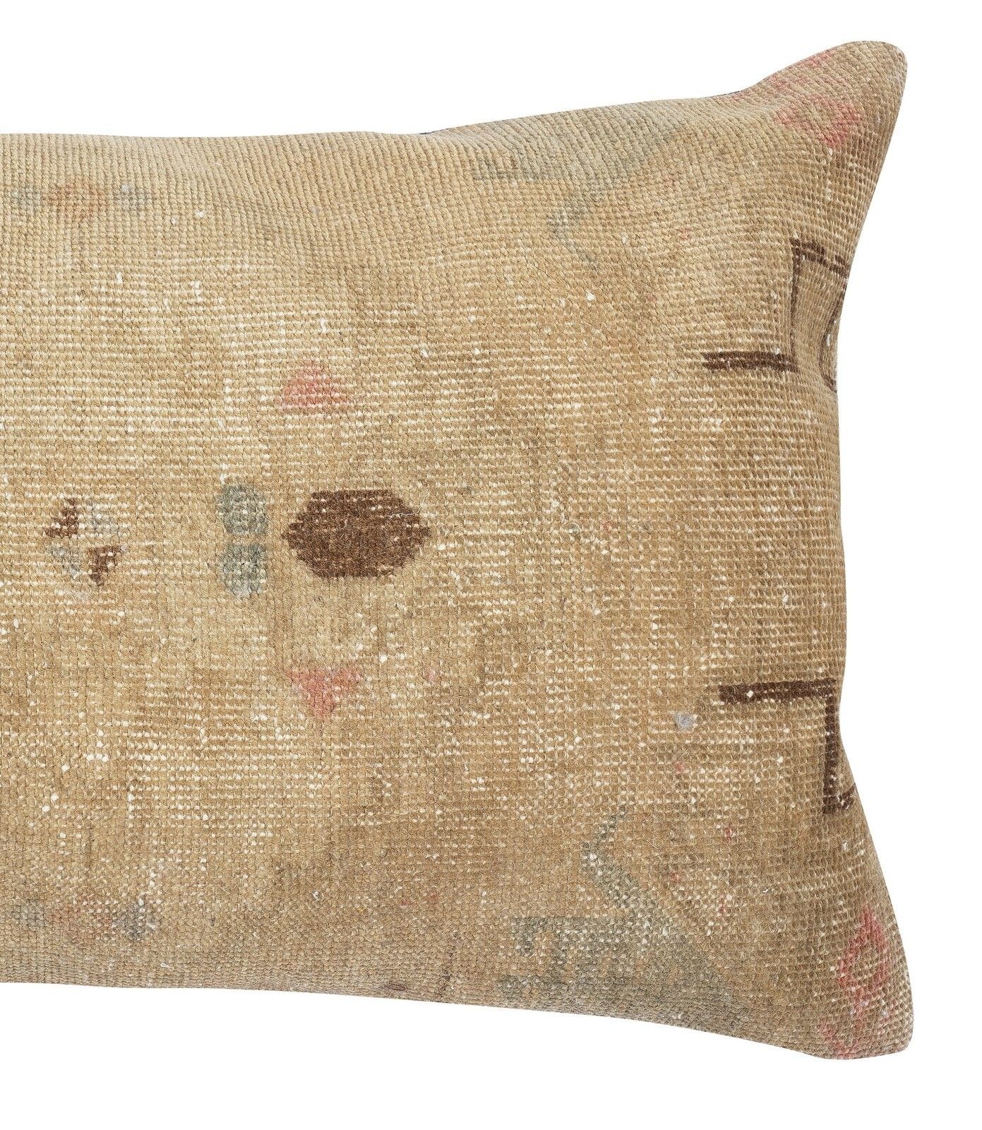 16"X28" Vintage Cushion Cover. Throw Pillow. Turkish Lumbar Pillow Cover photo for sale