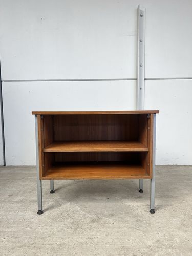 Vtg Late Mid Century Modernist Danish Scandi Media Cabinet Unit Retro photo 174.8