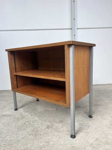 Vtg Late Mid Century Modernist Danish Scandi Media Cabinet Unit Retro photo vinterior