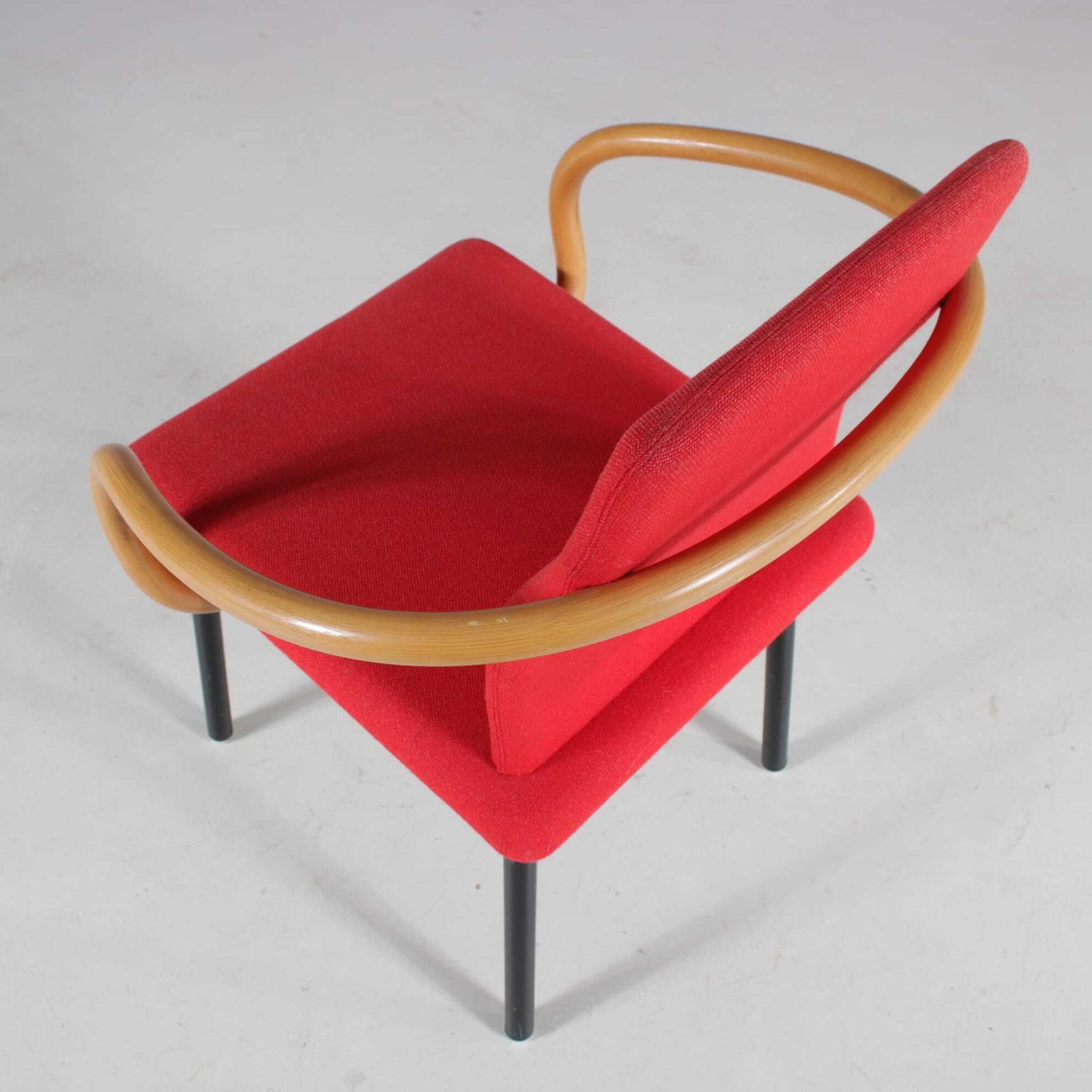 Furniture 1980s “Mandarin” Chairs By Ettore Sottsass For Knoll International, USA photo