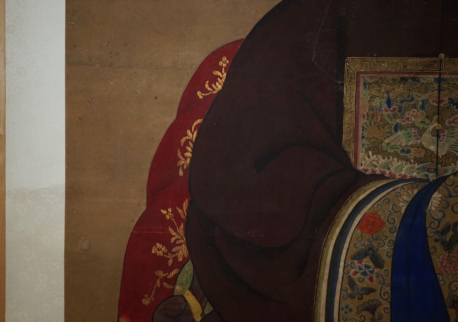 photo for sale Rare & Collectable 2.4 Meter High Antique Circa 1860 Chinese Ancestral Portrait