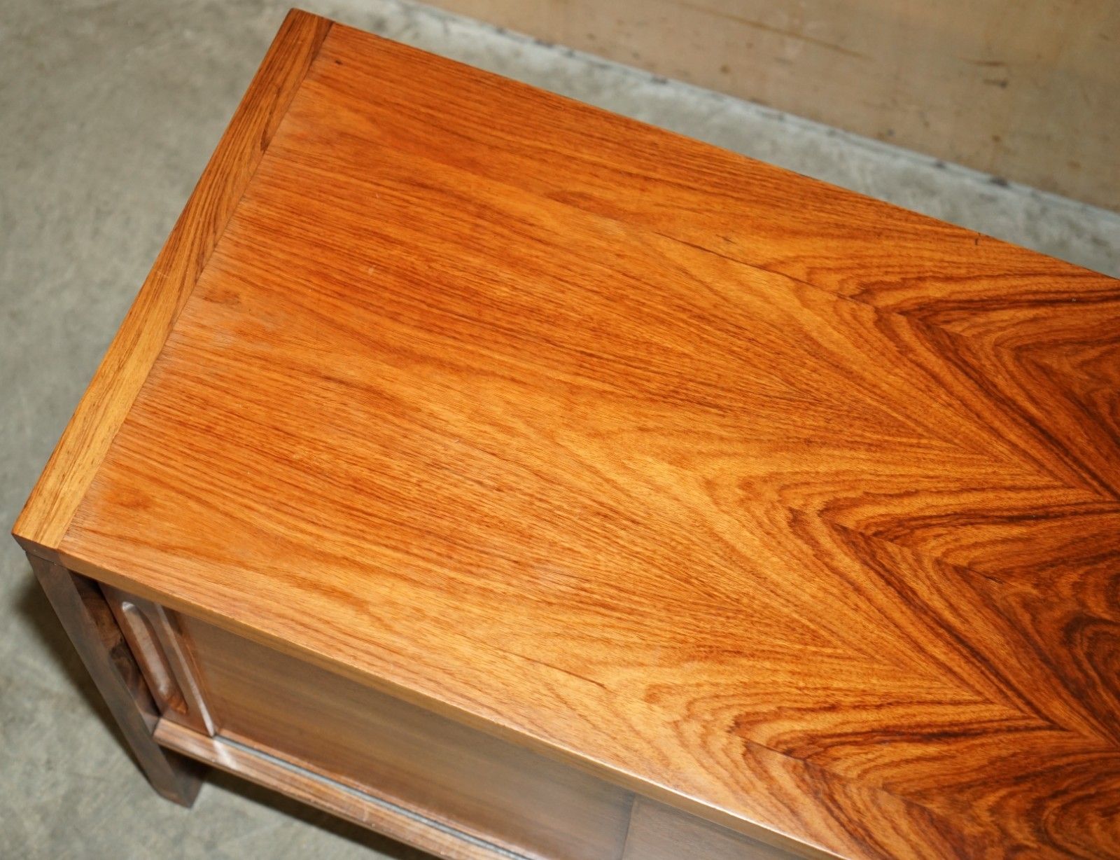 Stunning Pair Of Mid Century Modern Brazillian Wood Danish Cabinets Or Cupboards photo buy