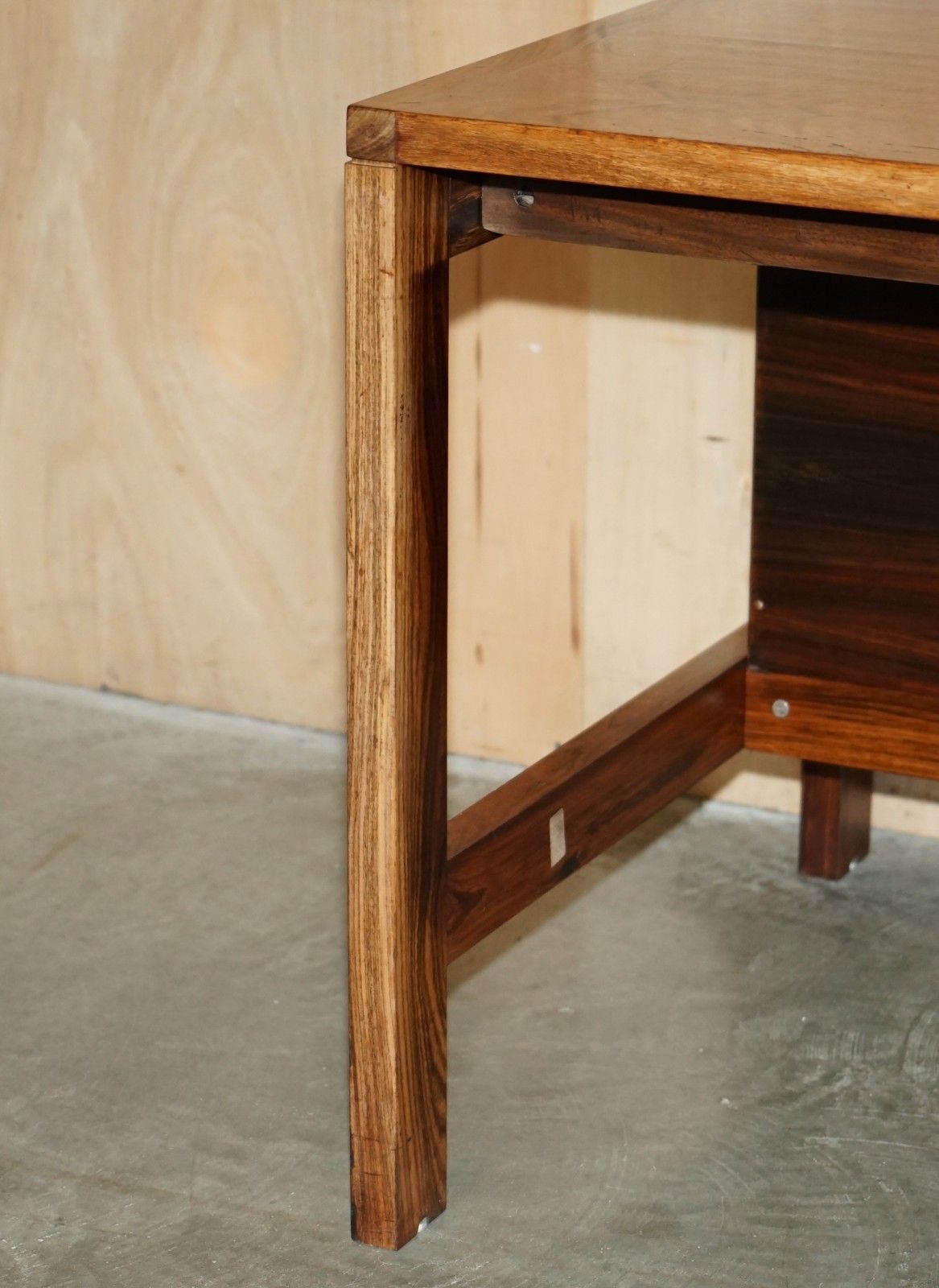 photo furniture Unique Mid Century Modern Brazilian Office Desk Part Of Large Suite