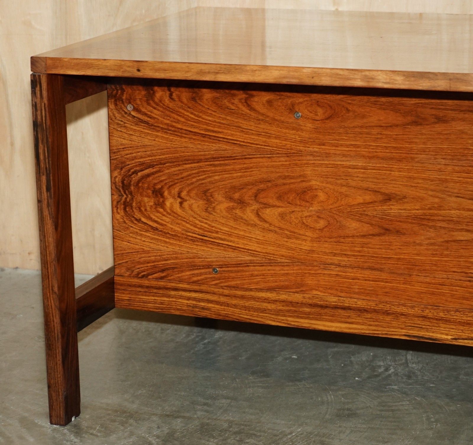 1950.0 Unique Mid Century Modern Brazilian Office Desk Part Of Large Suite photo