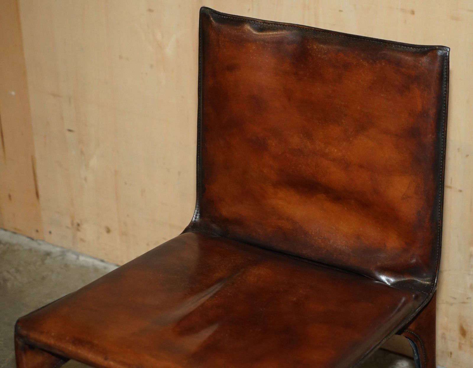 Luxury Restored 1977 Mario Bellini For Matteo Grassi Cab 412 Desk / Dining Chair photo vinterior