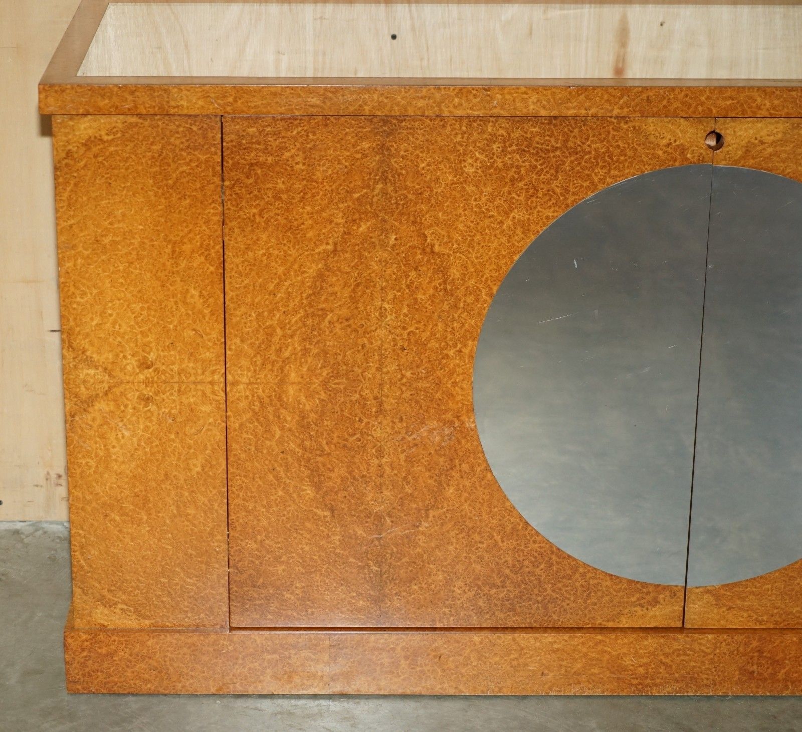 Important Soane Britain Rrp £45,000 Made For Bentley Amboyna Burl Sideboard photo vinterior