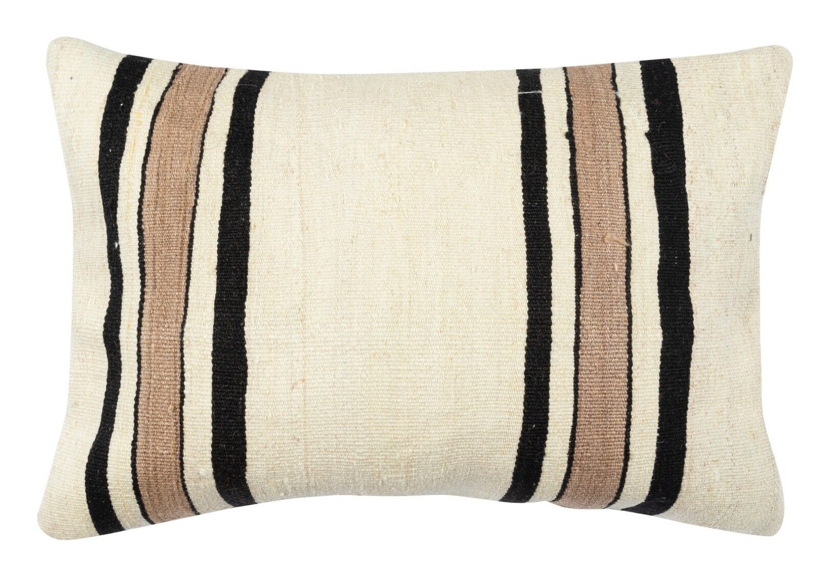16"X24" Set Of 2   Kilim Cushion Covers. Throw Pillows. Hemp Accent Pillows photo furniture