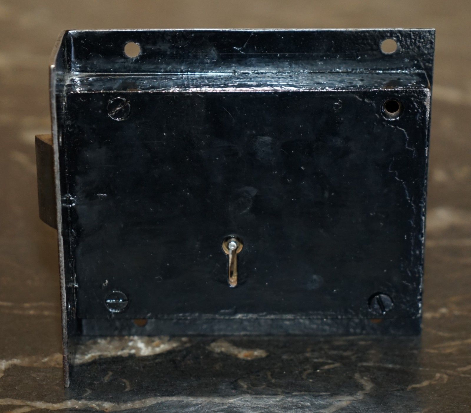 photo for sale Stunning Antique Victorian Restored Brass Chubb And Son Coat Of Arms Door Lock