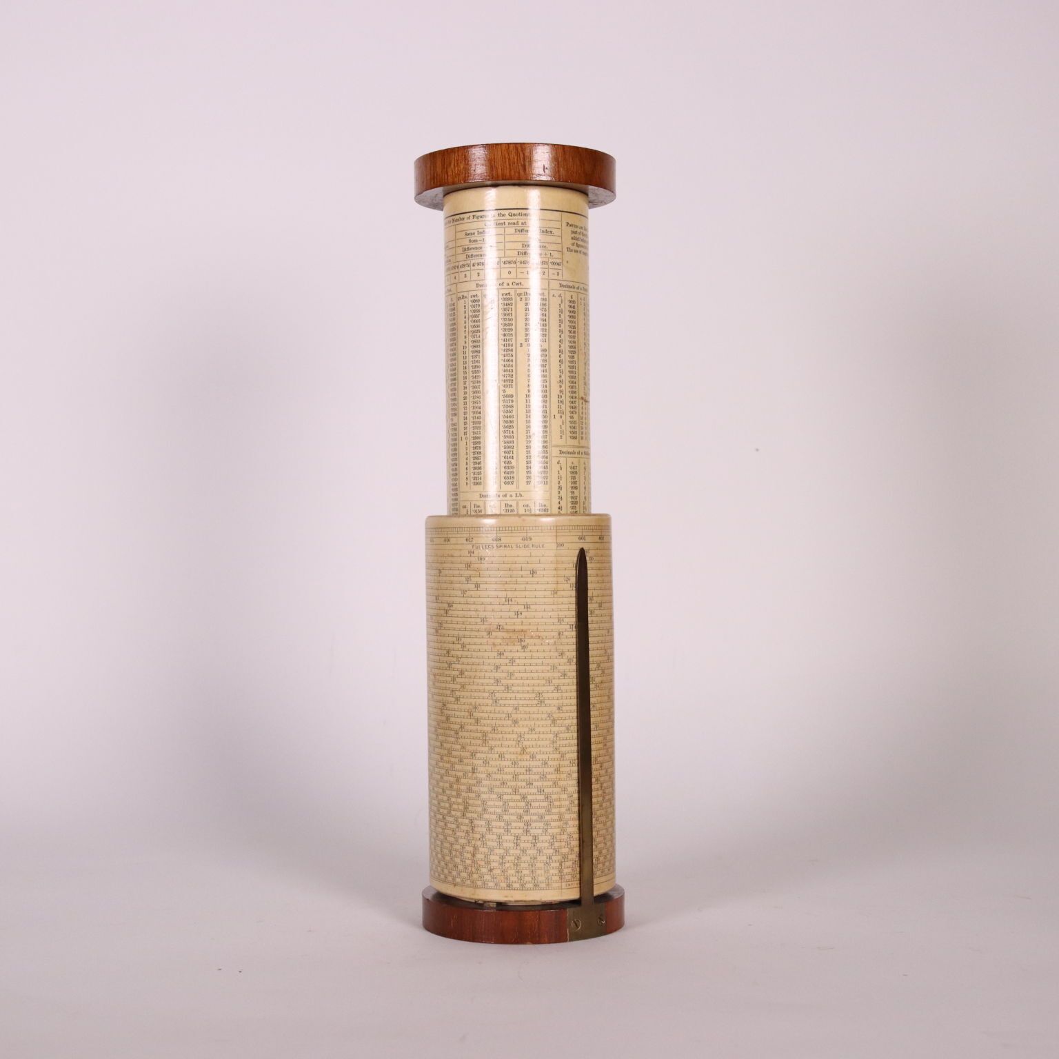 Fuller's Cylindrical Slide Rule London England Early 20th Century photo for sale