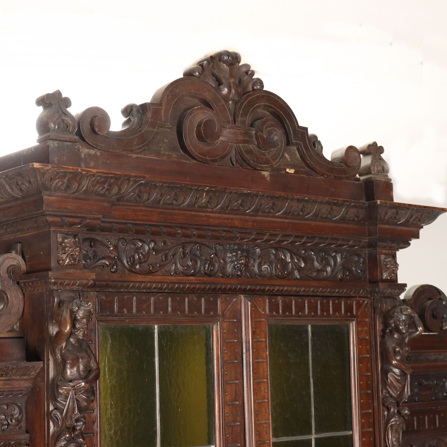 Neo Renaissance Style Cupboard Wood XIX Century photo Furniture