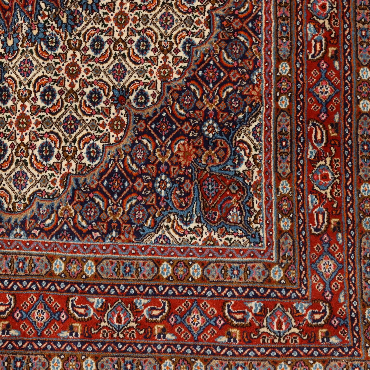 Antique Asian Carpet Cotton Wool Heavy Knot 81 X 59 In photo buy