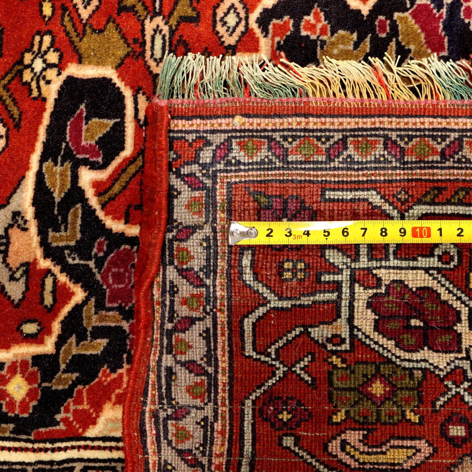 Antique Asian Carpet Cotton Wool Silk Thin Knot 75 X 52 In photo buy